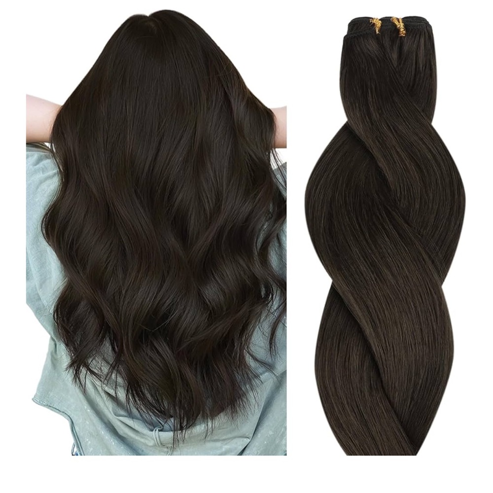 Weft hair